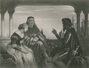 Othello som forteller om eventyrene sine, Othello