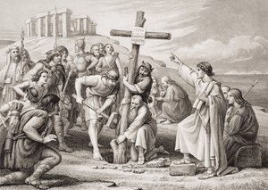 Den første forkynnelsen av kristendommen i Storbritannia, fra 