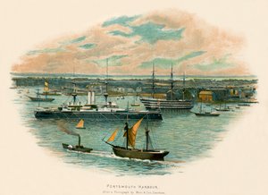 Portsmouth havn av Charles Wilkinson