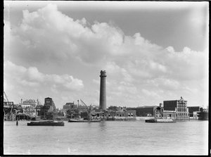 Shot Tower and Lead Works, Belvedere Road, Lambeth, Greater London Authority, 1936. av Charles William Prickett
