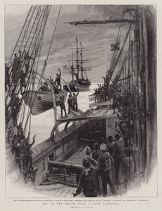 Av til Nordpolen, et siste farvel av Charles William Wyllie