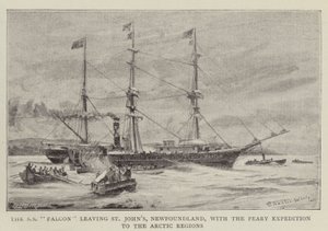 SS Falcon forlater St John