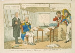 Sternhold and Hopkins at Sea or a Stave out of Time, 1809 (fargetsing)