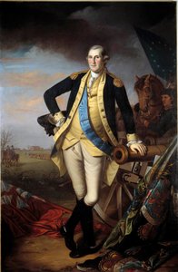 Portrett av George Washington (1732-1799) etter slaget ved Princeton, 3. januar av Charles Willson Peale