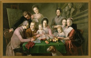 Familien Peale, ca. 1770-3