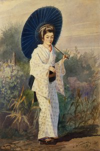 En japansk kvinne