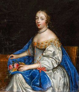 Portrett av Louise-Antoinette de la Chatre. Olje på lerret. av Charles and Henri Beaubrun