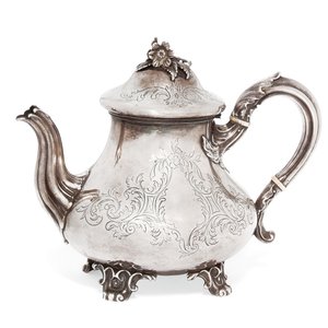 Viktoriansk tekanne, 1849 av Charles and Storer Reily