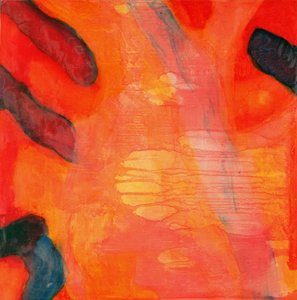 Clown Fish II, 1997 (olje og glasur på gessobrett)