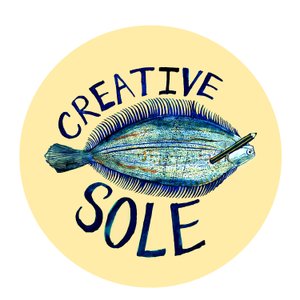 Creative Sole, 2019 (penn, blekk og akvarell) av Charlotte Orr