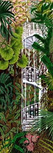 Kew Gardens, 2019 (penselpenner) av Charlotte Orr