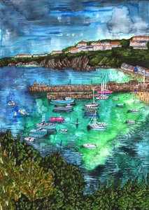 Newquay, Cornwall, 2021 av Charlotte Orr