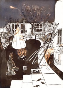 Pixies in the Garden, 2021 av Charlotte Orr