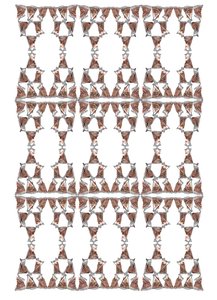 Teemballasjedesign, 2018 (blekk og akvarell) av Charlotte Orr