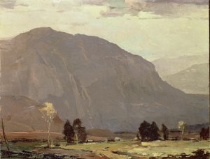 Bald Mountain, Tennessee (olje på lerret) av Chauncey Foster Ryder