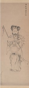 Bodhisattva Guanyin i form av Buddha-moderen, datert 1620.