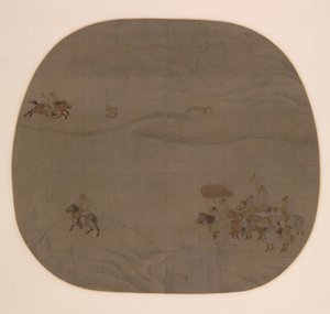 Høstjakten, ca. 1201-4. av Chen Juzhong