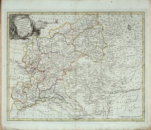 Generelt kart over Kazan Governorate, 1779.