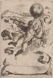 Geni med Medici-våpenskjoldet, 1605. av Cherubino Alberti