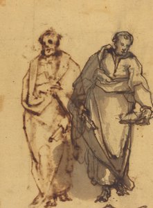 To draperte figurer av Cherubino Alberti