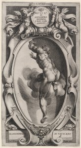 En velsignet Ånd av Cherubino Alberti after Michelangelo