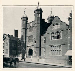 Erkebiskop Abbots Hospital, Guildford, 1903