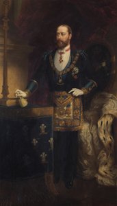 Albert Edward, prins av Wales som stormester, 1885
