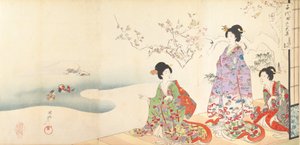 Chiyoda Castle Album of Women, 1895., 1895. av Chikanobu Yoshu