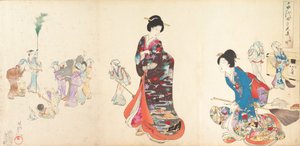 Chiyoda Castle Album of Women, 1895., 1895. av Chikanobu Yoshu