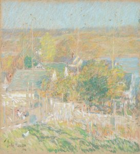 Høst av Childe Frederick Hassam