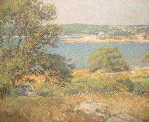 Ten Pound Island, ca. 1896-99 (olje på lerret) av Childe Frederick Hassam