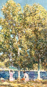 Badegjestene av Childe Frederick Hassam