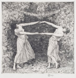 Laurbærdansen av Childe Frederick Hassam