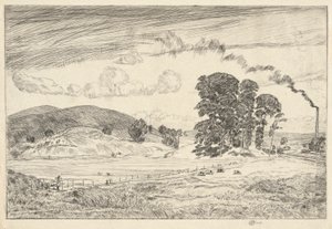 Danbury Hills, 1920 av Childe Hassam
