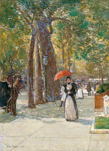 Fifth Avenue ved Washington Square, New York, 1891