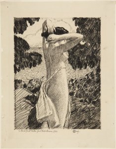 Midtsommer av Childe Hassam