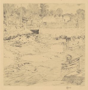Gammel blonde av Childe Hassam