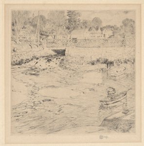 Gammel blonde av Childe Hassam