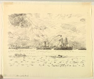 Flåtens retur av Childe Hassam