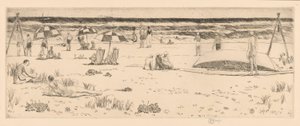 The Beach Club, Easthampton av Childe Hassam