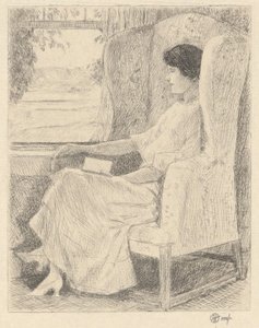 Den georgiske stolen av Childe Hassam
