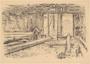 Spar-butikken, Gloucester av Childe Hassam