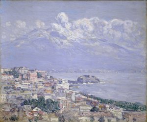 Vesuv av Childe Hassam