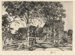 Walt Whitman av Childe Hassam