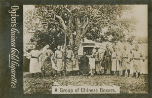 En gruppe kinesiske boksere av Chinese Photographer