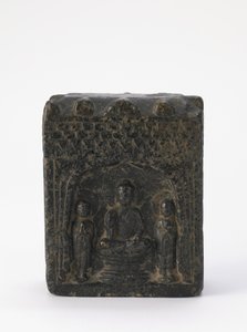 Buddhistisk tavle, divisjonsperiode, 535-557 av Chinese School