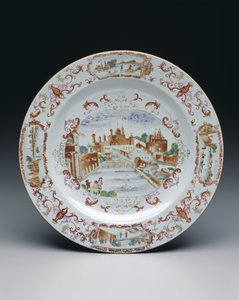 Lader, ca. 1740-50 av Chinese School