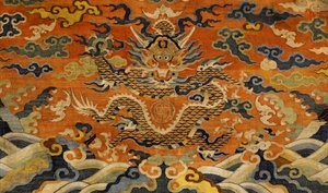 Stoffdesign (tekstil) av Chinese School