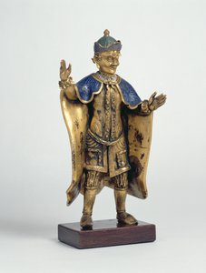 Utlending med utstrakte armer (cloisonne-emalje) av Chinese School