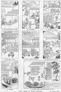 Produksjon av Kina (se også 384116) av Chinese School